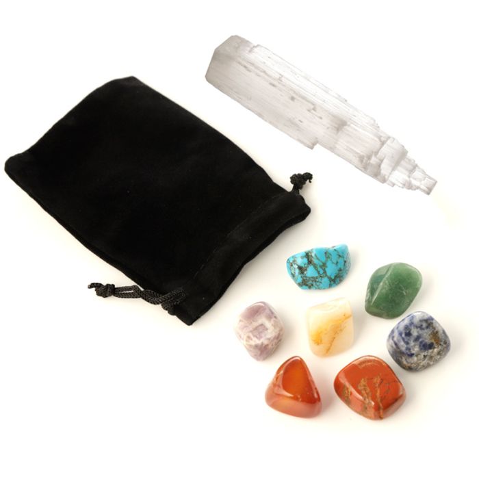 Piedras de los Chakras Set de 7 Piedras Chakra