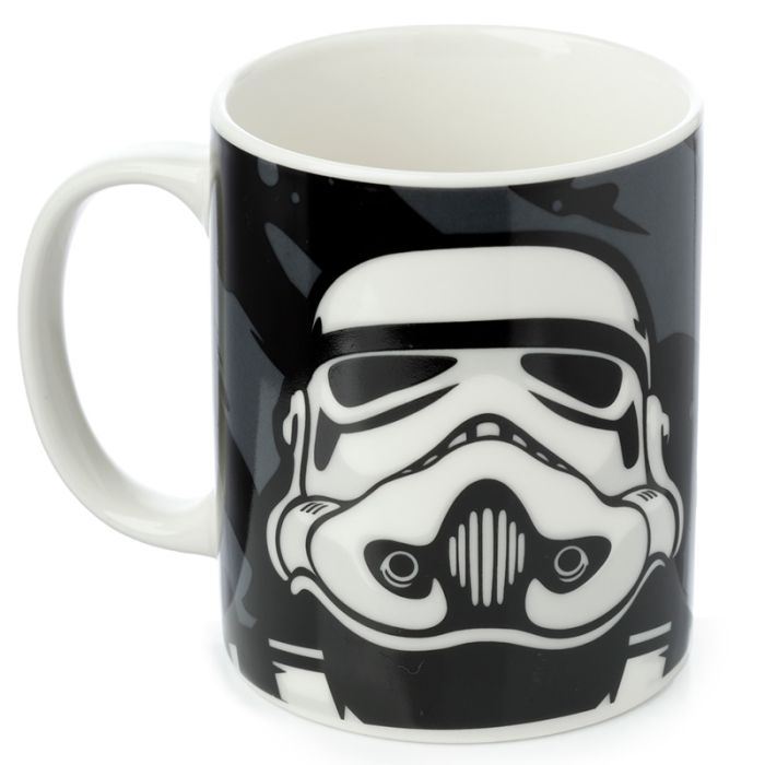 Taza de Porcelana Soldado Imperial Stormtrooper Negra