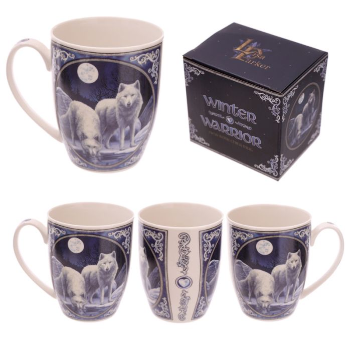 Taza de Porcelana Guerreros de Invierno Lisa Parker