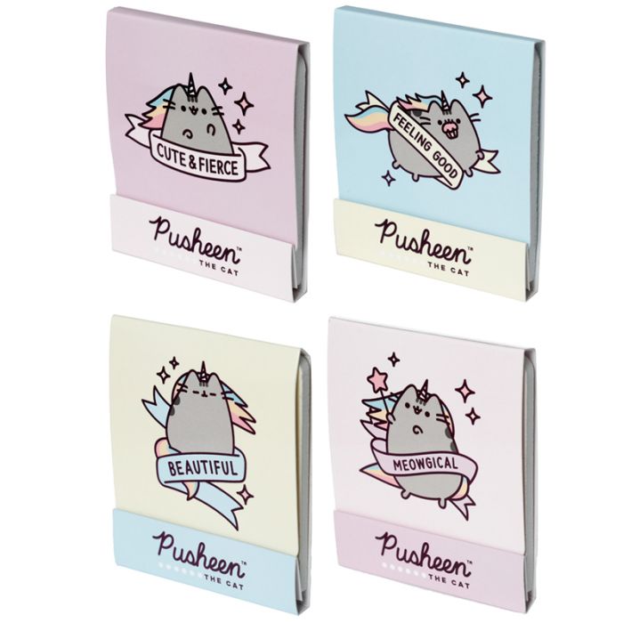 Mini Limas de Uñas Gato Pusheen Gato Unicornio Pusheenicorn