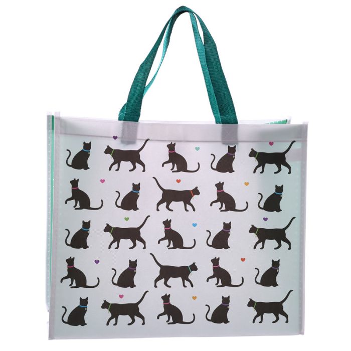 Bolsa de la Compra Reutilizable Gato 'I Love My Cat'