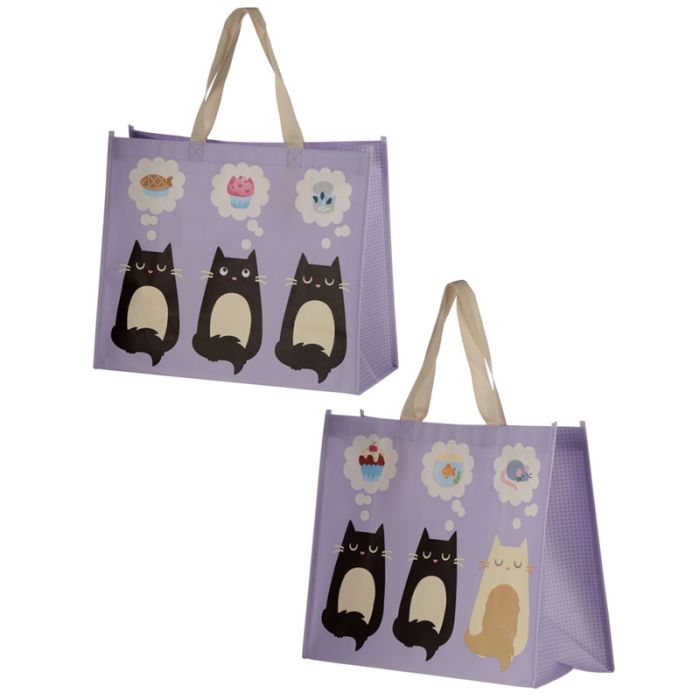 Bolsa de la Compra Reutilizable Gato Feline Fine