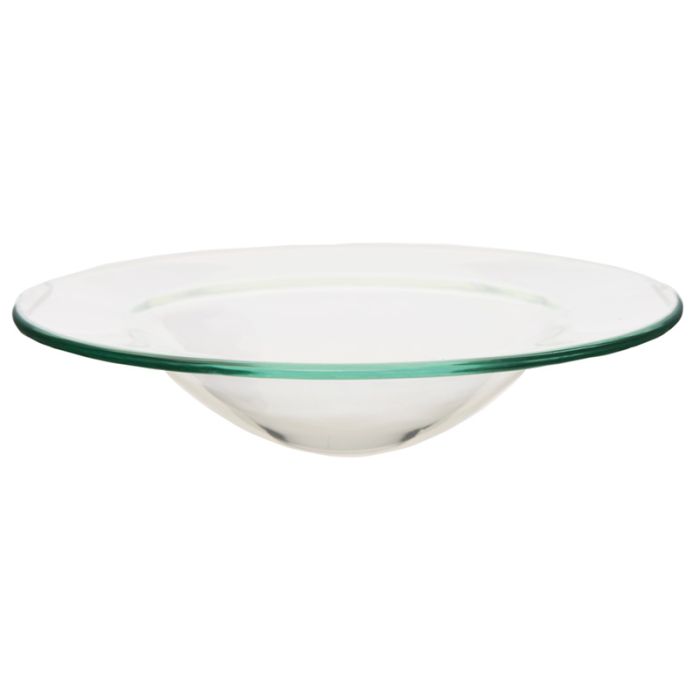Quemador de Aceite y Cera Plato de Cristal