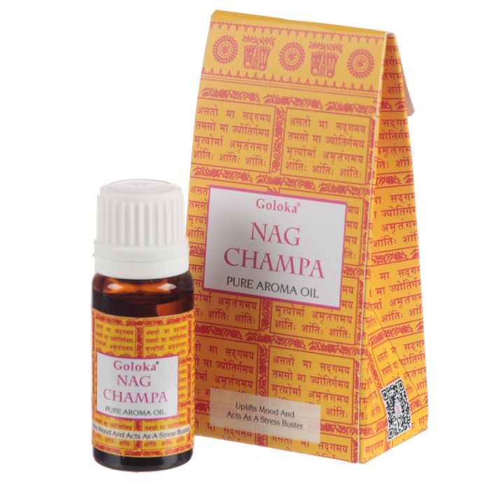Aceite Goloka Aroma Nag Champa 10ml