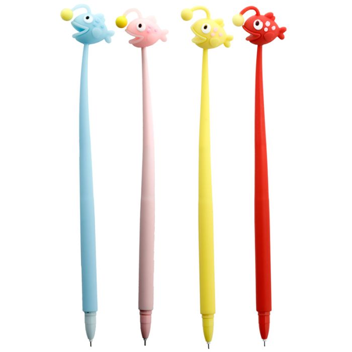 Bolígrafo de Punta Fina Pez-Linterna Animales Adorables Adoramals