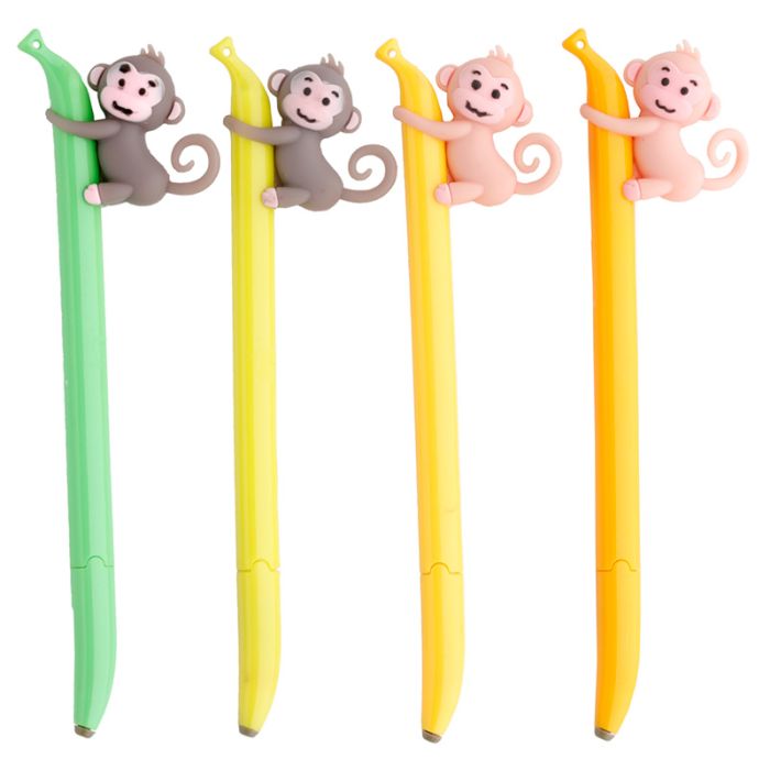 Bolígrafo de Punta Fina Mono Banana