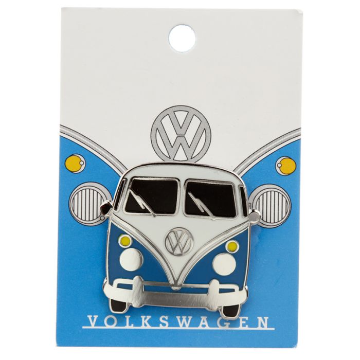 Pin Esmaltado Coleccionable Caravana Volkswagen VW T1 Camper Azul