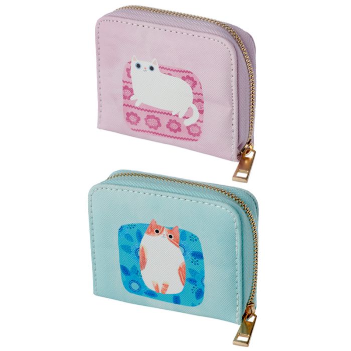 Cartera con Cremallera Mundo de Gatos Angie Rozelaar
