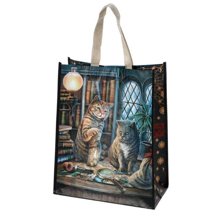 Bolsa de la Compra RPET Gato Purrrlock Holmes Lisa Parker