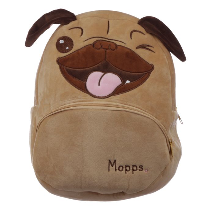 Mochila de Peluche Perro Pug Carlino