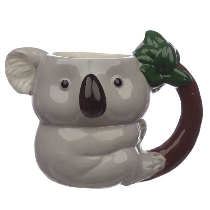 Taza de Cerámica 3D con Forma Koala