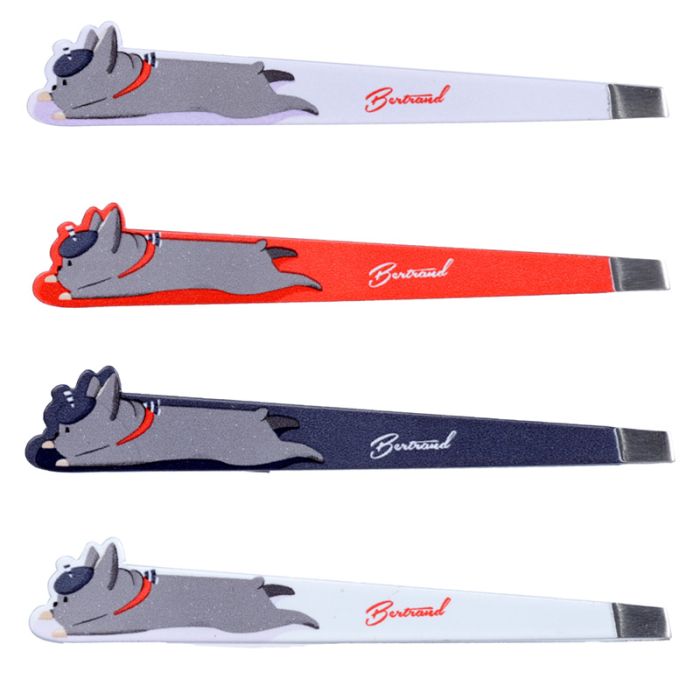 Pinzas para Depilar Bertrand Perro Bulldog Francés Ladridos Barks