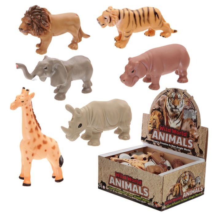 Jugete PVC Animales de la Selva