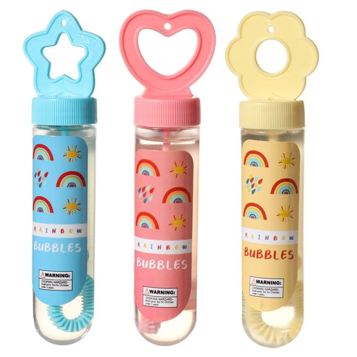Pompero de Juguete Burbujas y Pompas de Jabón Arcoíris