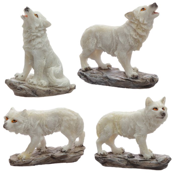 Figuras Lobo Colección Lobos Fantasma Protector del Norte