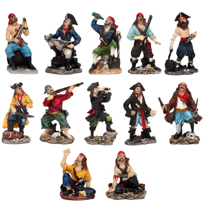 Figuras de Piratas Colección Mundo Pirata