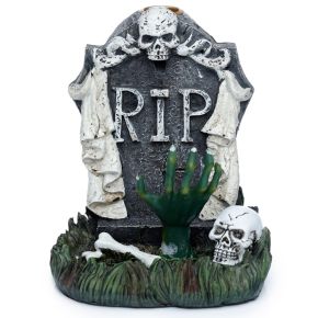 Quemador de incienso de reflujo RIP Zombie Hand Tombstone Quemador de incienso de reflujo RIP Zombie Hand Tombstone