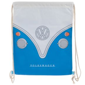 Mochila Saco con Cuerdas Caravana Volkswagen VW T1 Camper Azul Mochila Saco con Cuerdas Caravana Volkswagen VW T1 Camper Azul