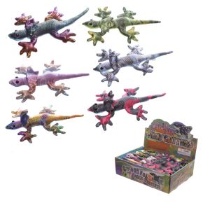 Relleno de Arena Lagarto de Cuello con Volante Pequeño Relleno de Arena Lagarto de Cuello con Volante Pequeño