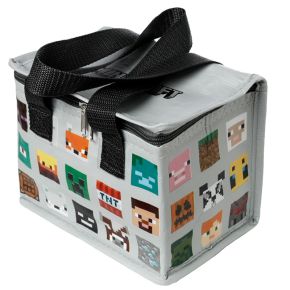 Bolsa Refrigerante RPET Caras Minecraft Bolsa Refrigerante RPET Caras Minecraft