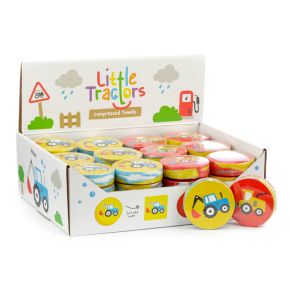 Toalla Comprimida de Viaje Pequeño Tractor Toalla Comprimida de Viaje Pequeño Tractor