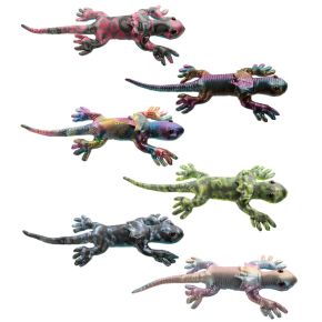 Relleno de Arena Lagarto con Volante en el Cuello Grande Relleno de Arena Lagarto con Volante en el Cuello Grande