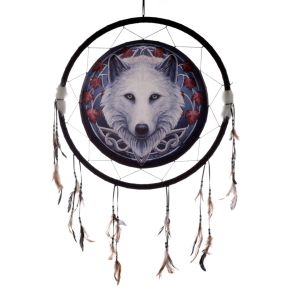 Atrapasueños Lobo Guardián del Otoño Lisa Parker 60cm Atrapasueños Lobo Guardián del Otoño Lisa Parker 60cm