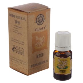 Aceite Esencial Natural Goloka Limón 10ml Aceite Esencial Natural Goloka Limón 10ml