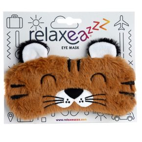 Plush Adoramals Tiger Eye Mask Plush Adoramals Tiger Eye Mask