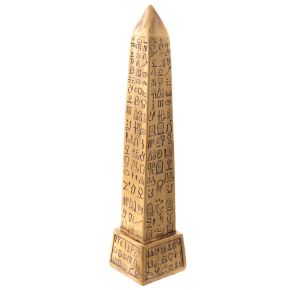 Figura Egipto Obelisco Egipcio Dorado Figura Egipto Obelisco Egipcio Dorado