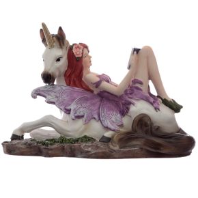 Figura Hada Hada Espíritu del Bosque Unicornio Sueña Despierto Figura Hada Hada Espíritu del Bosque Unicornio Sueña Despierto