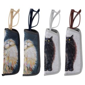 Gafas de Lectura Kim Haskis Gato Negro y Blanco Gafas de Lectura Kim Haskis Gato Negro y Blanco