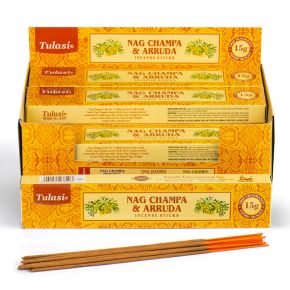 37291 Varillas de Incienso Tulasi Nag Champa Arruda 37291 Varillas de Incienso Tulasi Nag Champa Arruda