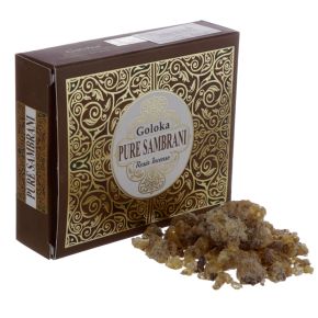 Incienso de Resina Goloka Pure Sambrani 30g Incienso de Resina Goloka Pure Sambrani 30g