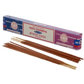 01325 Varillas de incienso Satya Nag Champa & Mystic Yoga 01325 Varillas de incienso Satya Nag Champa & Mystic Yoga