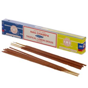 01339 Varillas de incienso Satya Nag Champa & Tropical Lemon Grass 01339 Varillas de incienso Satya Nag Champa & Tropical Lemon Grass