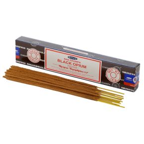 01347 Varillas de Incienso Satya Nag Champa Black Opium 01347 Varillas de Incienso Satya Nag Champa Black Opium
