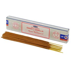 01365 Varillas de Incienso Satya Nag Champa Sweet Vanilla 01365 Varillas de Incienso Satya Nag Champa Sweet Vanilla