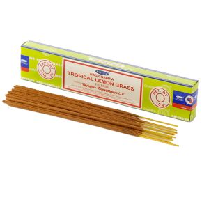 01366 Varillas de Incienso Satya Nag Champa Tropical Lemon Grass 01366 Varillas de Incienso Satya Nag Champa Tropical Lemon Grass