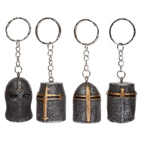 Llavero 3D con Forma Casco Caballero Medieval Llavero 3D con Forma Casco Caballero Medieval