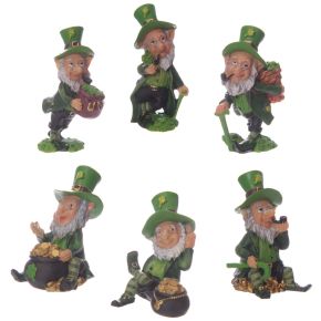 Figura Leprechaun Colección Mundo Enano de la Suerte Figura Leprechaun Colección Mundo Enano de la Suerte
