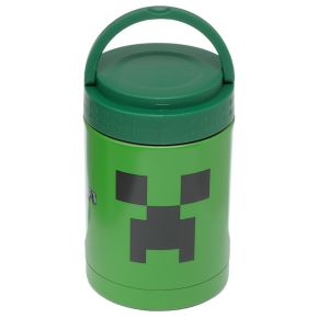 Fiambrera Táper Termo Portátil de Acero Inoxidable Creeper Minecraft 500ml Fiambrera Táper Termo Portátil de Acero Inoxidable Creeper Minecraft 500ml