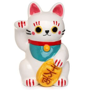 Hucha de Cerámica Gato Maneki Neko Hucha de Cerámica Gato Maneki Neko