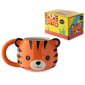 Taza de Cerámica 3D con Forma Tigre Animales Adorables Adoramals Taza de Cerámica 3D con Forma Tigre Animales Adorables Adoramals