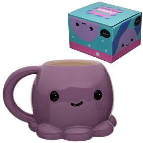 Taza de Cerámica 3D con Forma Pulpo Animales Adorables Adoramals Taza de Cerámica 3D con Forma Pulpo Animales Adorables Adoramals