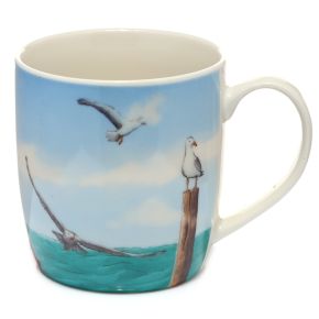 Taza de Porcelana Gaviotas del Puerto Taza de Porcelana Gaviotas del Puerto