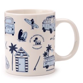 Taza de Porcelana Caravana VW Volkswagen T1 Camper Explora Taza de Porcelana Caravana VW Volkswagen T1 Camper Explora