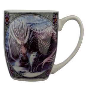 Taza de Porcelana Alianza Lobo y Dragón Lisa Parker Taza de Porcelana Alianza Lobo y Dragón Lisa Parker