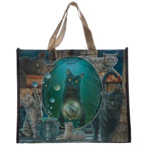 Bolsa de la Compra Reutilizable Gatos Mágicos Lisa Parker Bolsa de la Compra Reutilizable Gatos Mágicos Lisa Parker