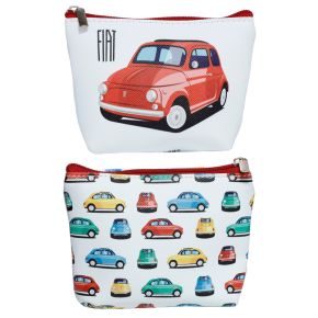 Monedero de PVC Coche Fiat 500 Retro Monedero de PVC Coche Fiat 500 Retro